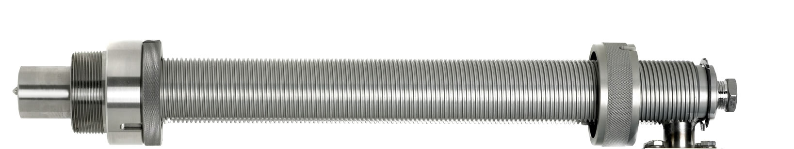 Insertion magnetic flowmeter for conductive liquids